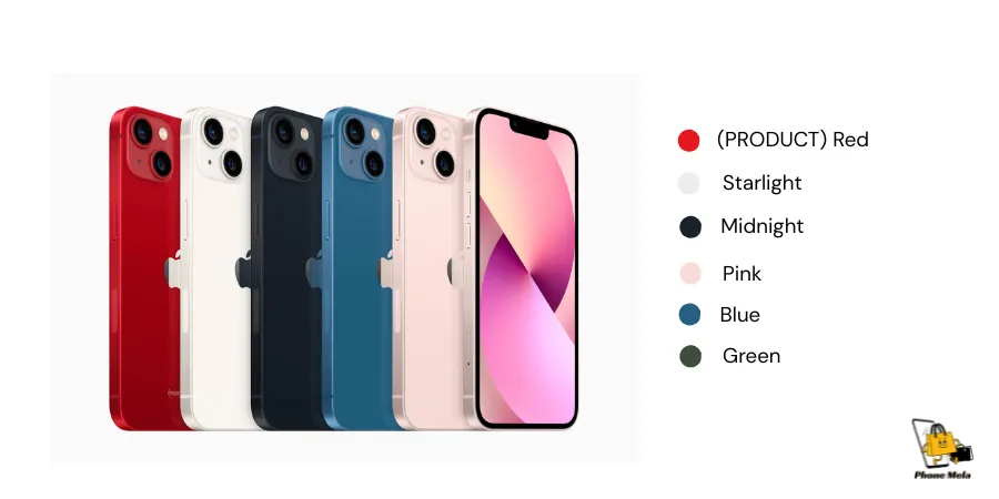 iPhone 13 colors