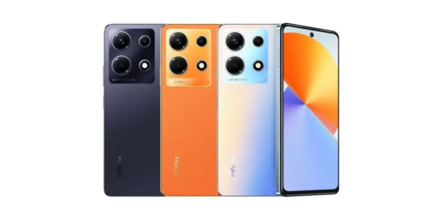 inifnix note 30 colors