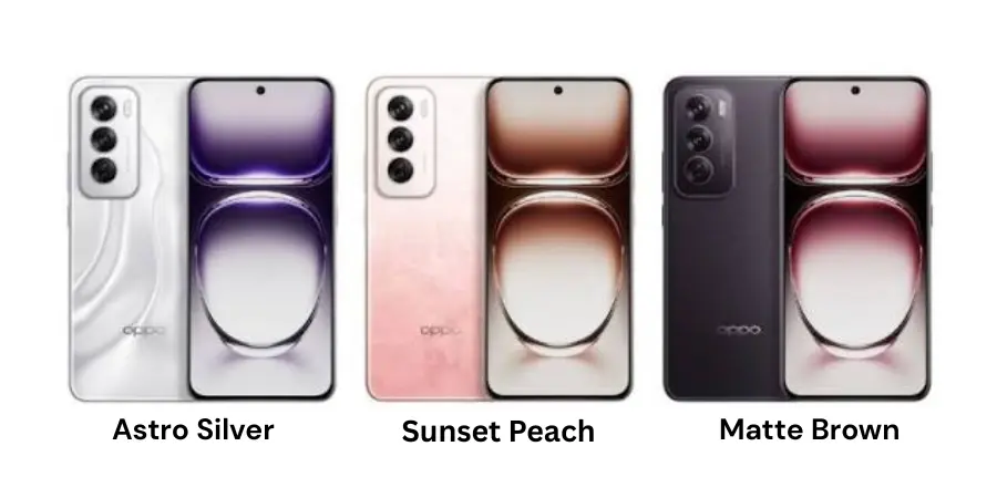 Oppo Reno 12 Colors